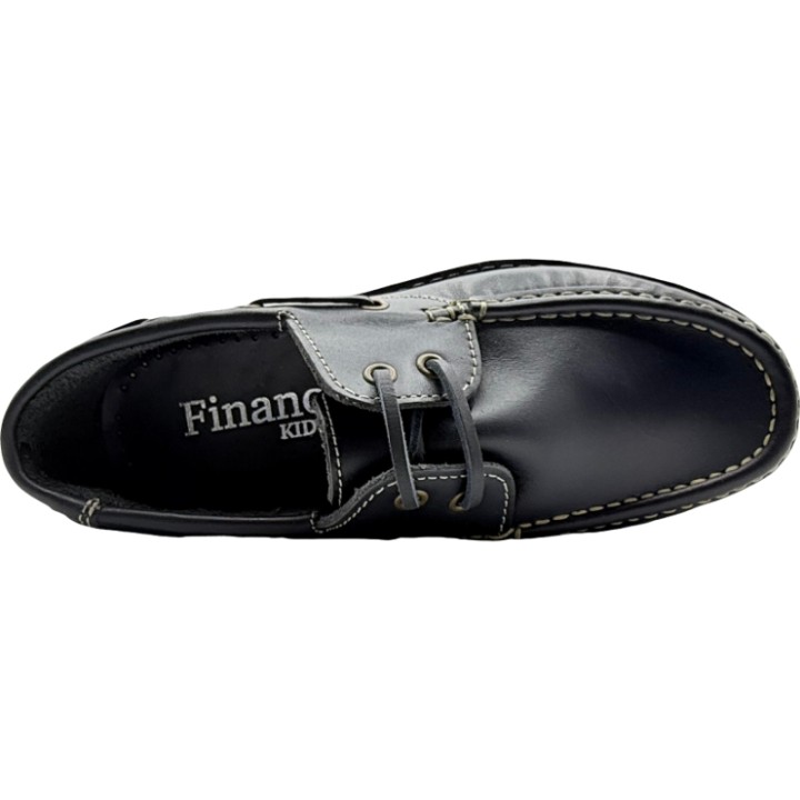 Zapato Náutico con Cordones Piel Clásico De Pablos