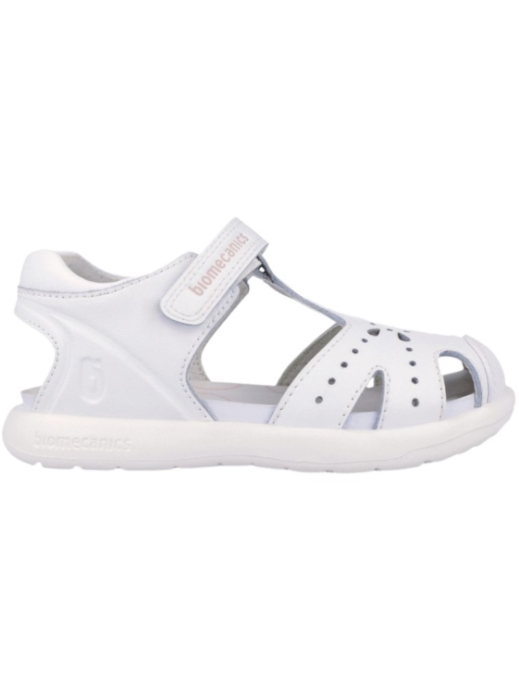 Sandalias Velcro Picado Piel Cerrada Biomecanics