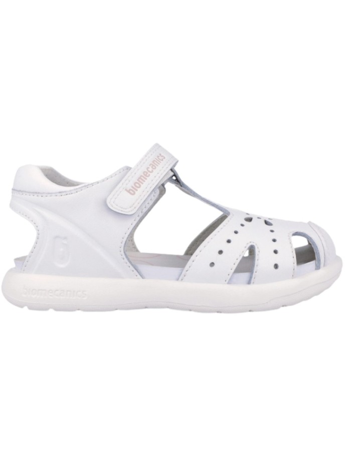 Sandalias Velcro Picado Piel Cerrada Biomecanics