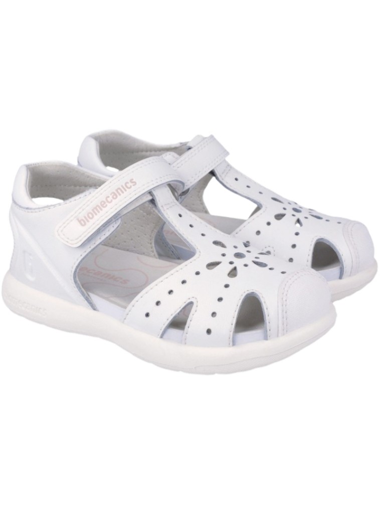Sandalias Velcro Picado Piel Cerrada Biomecanics 2