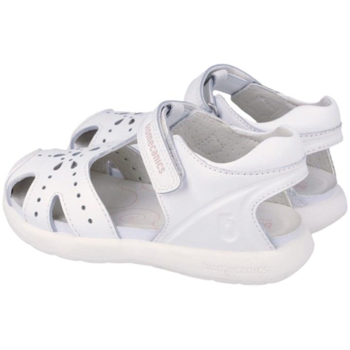 Sandalias Velcro Picado Piel Cerrada Biomecanics