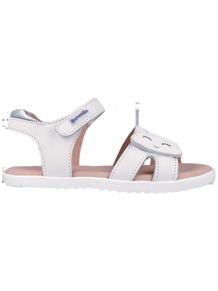 Sandalias Barefoot Velcros Niña Piel Biomecanics