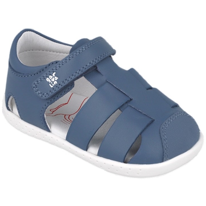 Sandalias Barefoot Cerrada Piel Biomecanics