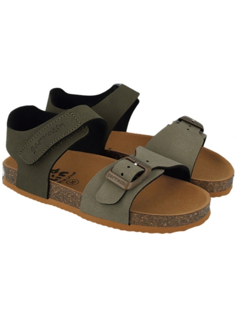 Sandalia Bio Velcro Piel Abierta Biomecanics 2