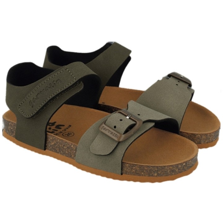 Sandalia Bio Velcro Piel Abierta Biomecanics