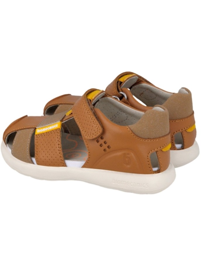 Sandalias Barefoot Piel Cangrejera Biomecanics