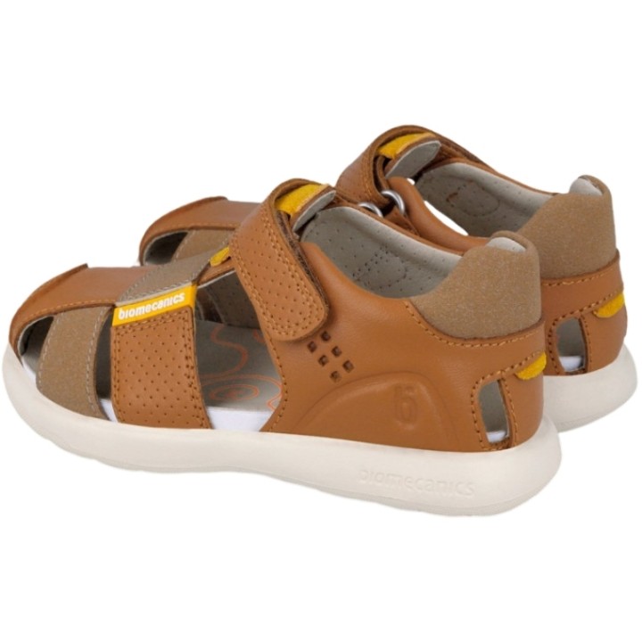 Sandalias Barefoot Piel Cangrejera Biomecanics