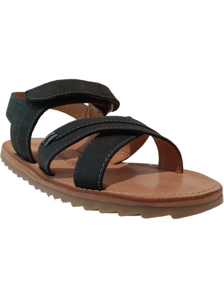Sandalias de Piel Velcro Cruzada Abierta Conguitos 2