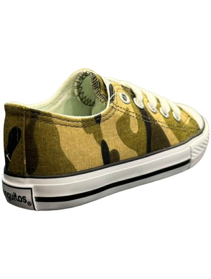 Zapatillas de lona cordones Camuflaje Conguitos