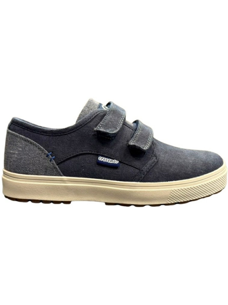 Zapatillas de lona velcros Jeans Casual Crecendo