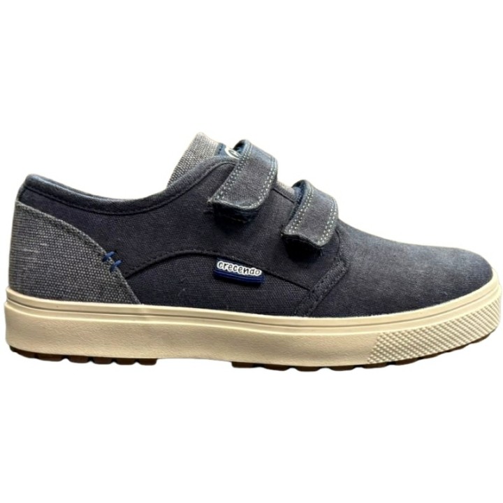 Zapatillas de lona velcros Jeans Casual Crecendo
