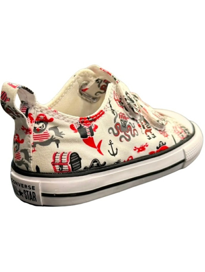 Zapatillas Estampado Piratas Velcro Lona Converse