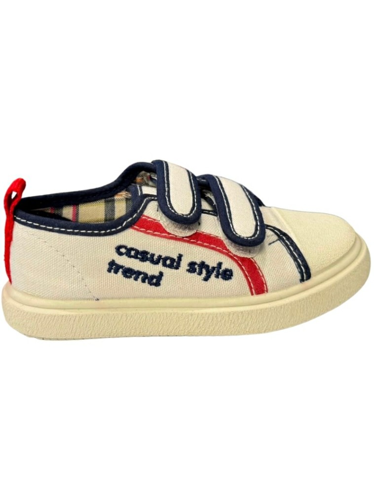 Zapatillas Velcro Lona Casual Style Trend