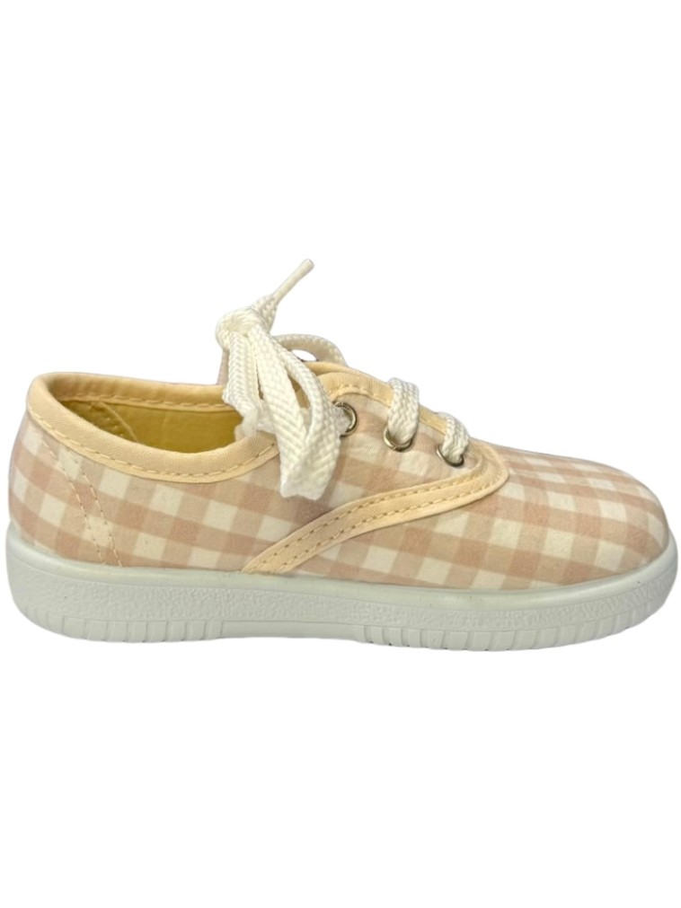 Zapatillas de Lona Cuadritos Vichy Vulpeques