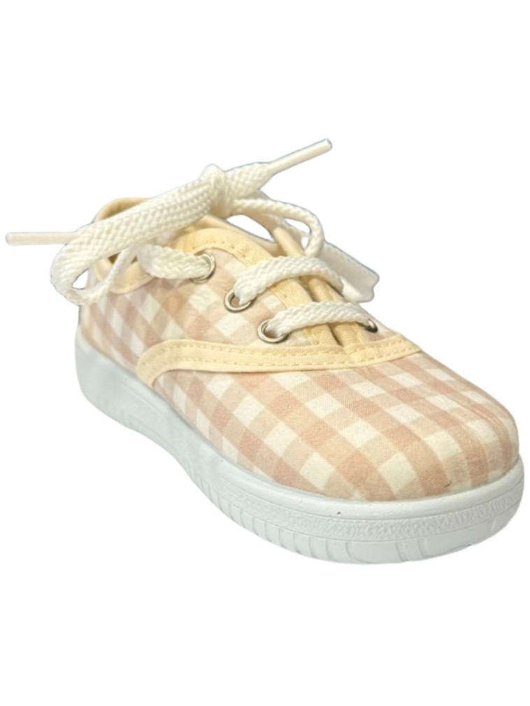 Zapatillas de Lona Cuadritos Vichy Vulpeques 2