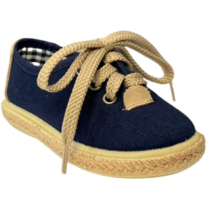 Zapatillas de lona suela yute pique Vulpeques
