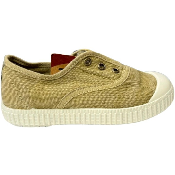Zapatillas de lona elásticas puntera wash Zapy