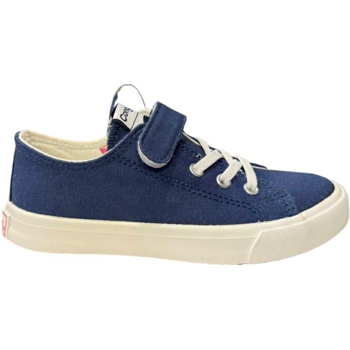 Zapatillas de lona con velcro y cordon Conguitos