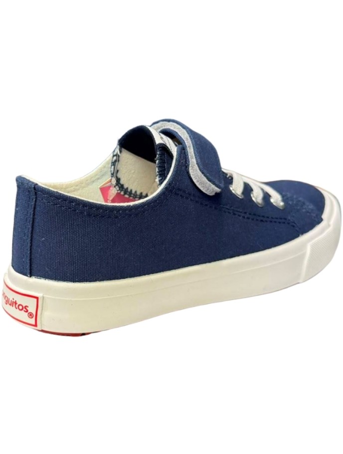 Zapatillas de lona con velcro y cordon Conguitos