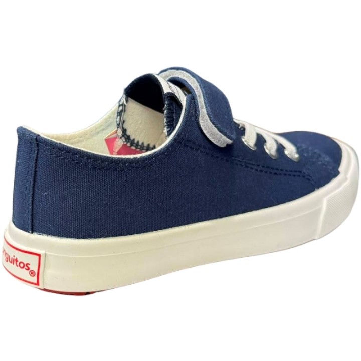 Zapatillas de lona con velcro y cordon Conguitos