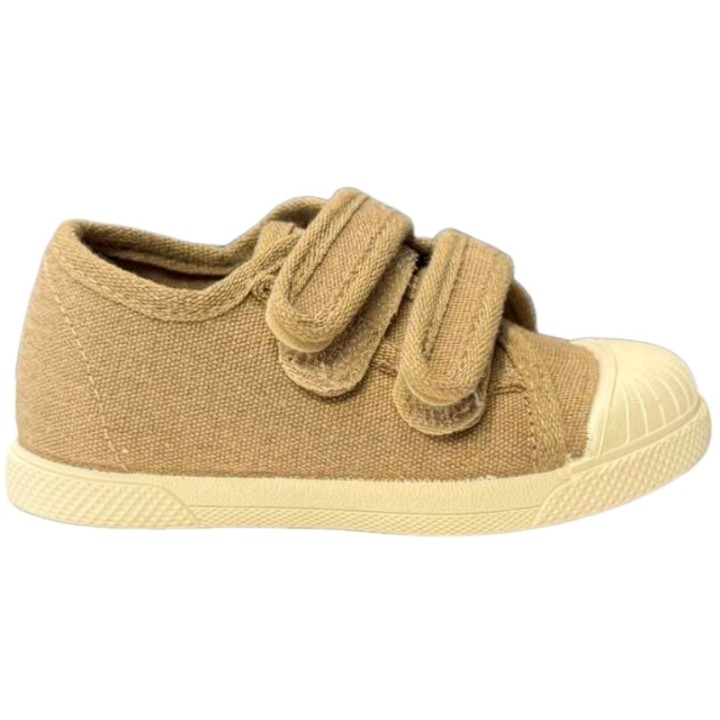 Zapatillas lona con velcro puntera Recy De Pablos