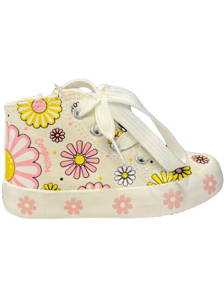 Botas de Lona con cremallera multicolor Conguitos