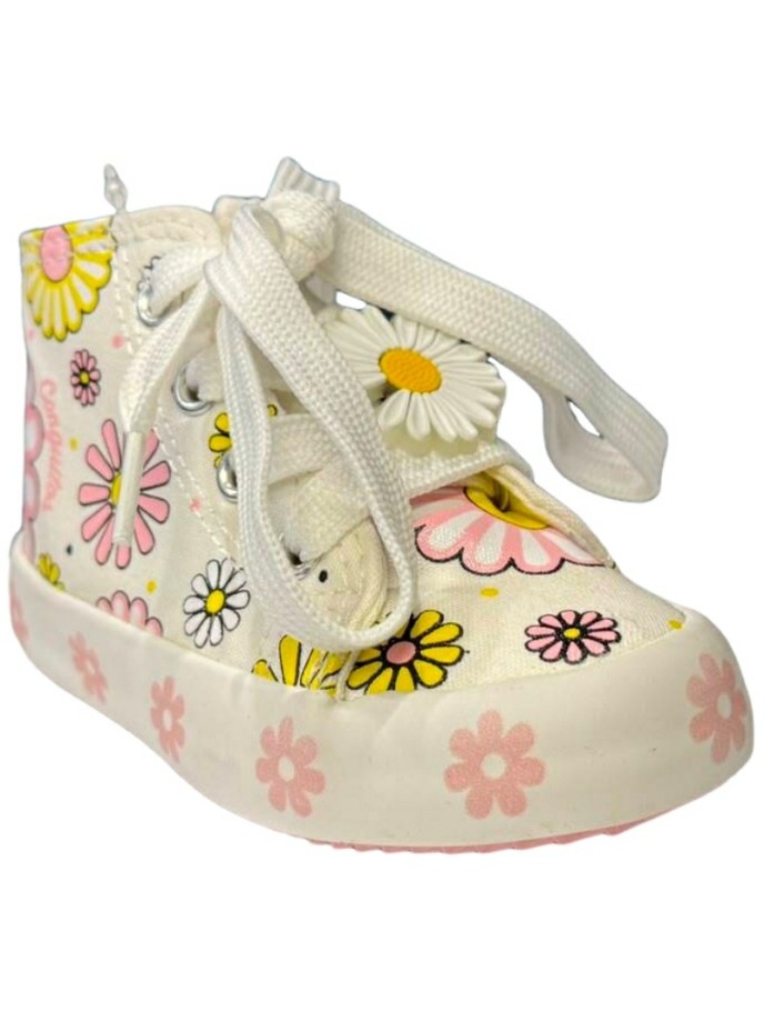 Botas de Lona con cremallera multicolor Conguitos