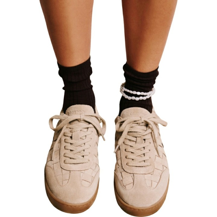 Zapatillas de Piel Trenzada para mujer GIOSEPPO