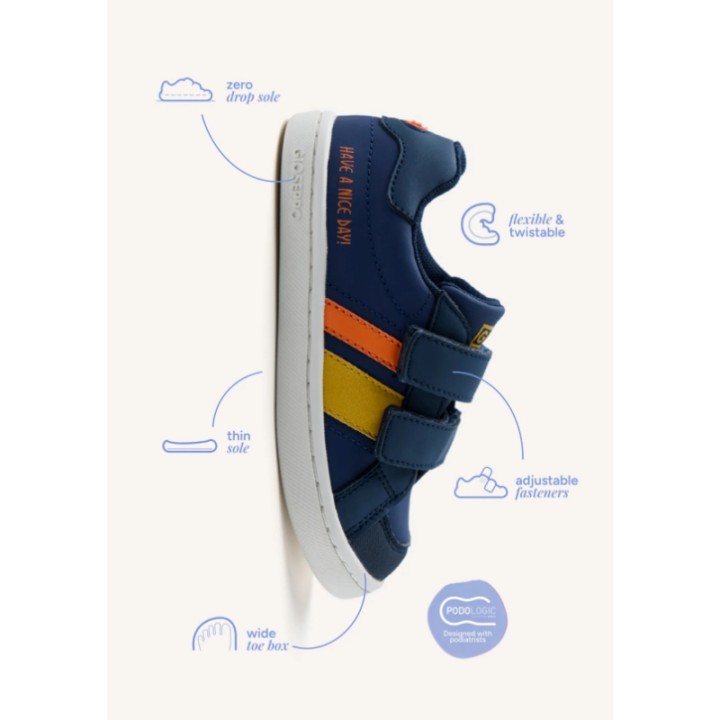 Zapatillas Barefoot Velcro Boulder GIOSEPPO