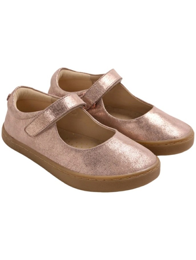 Bailarinas Barefoot Piel Metalizada GIOSEPPO