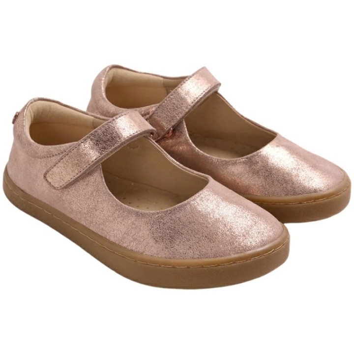 Bailarinas Barefoot Piel Metalizada GIOSEPPO