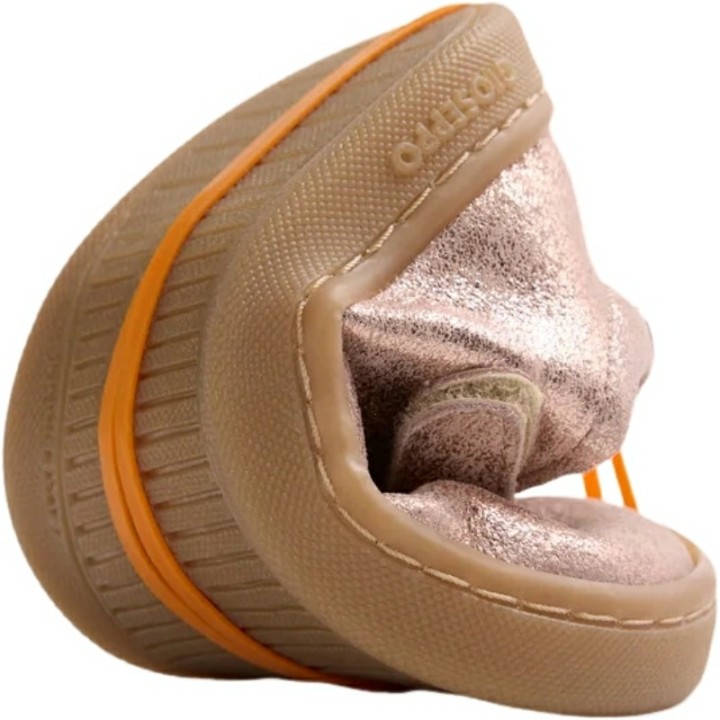 Bailarinas Barefoot Piel Metalizada GIOSEPPO