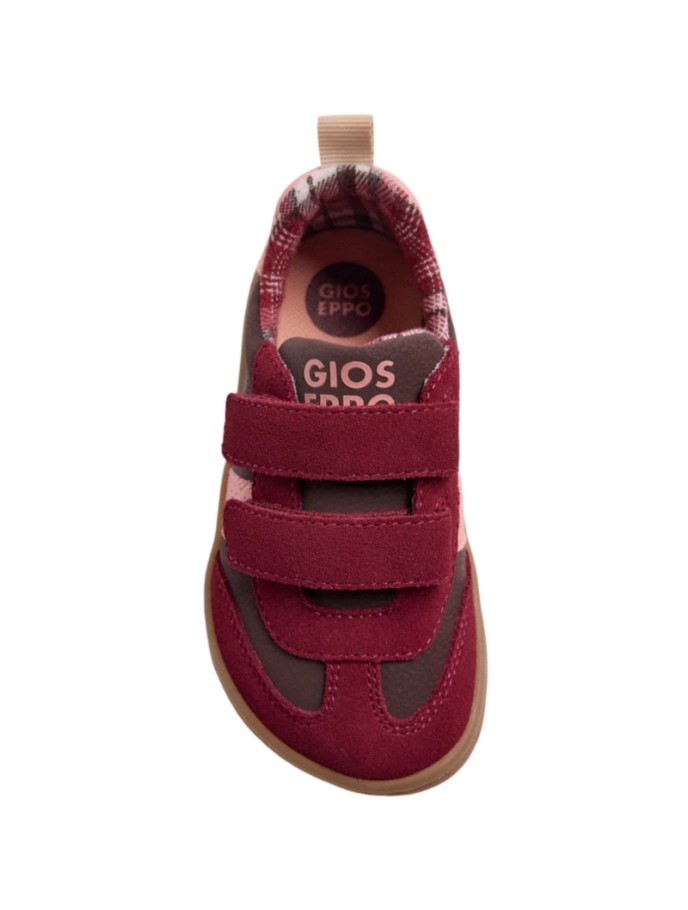 Zapatillas Barefoot Piel Velcros Casual GIOSEPPO