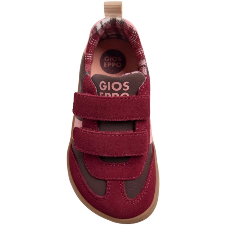 Zapatillas Barefoot Piel Velcros Casual GIOSEPPO