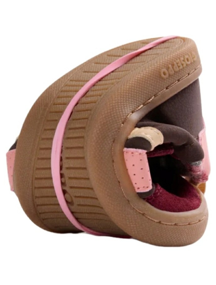 Zapatillas Barefoot Piel Velcros Casual GIOSEPPO