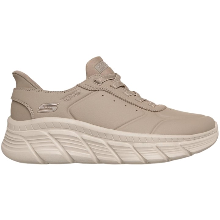 Deportivas Slip-In Piel Bobs Flex Skechers