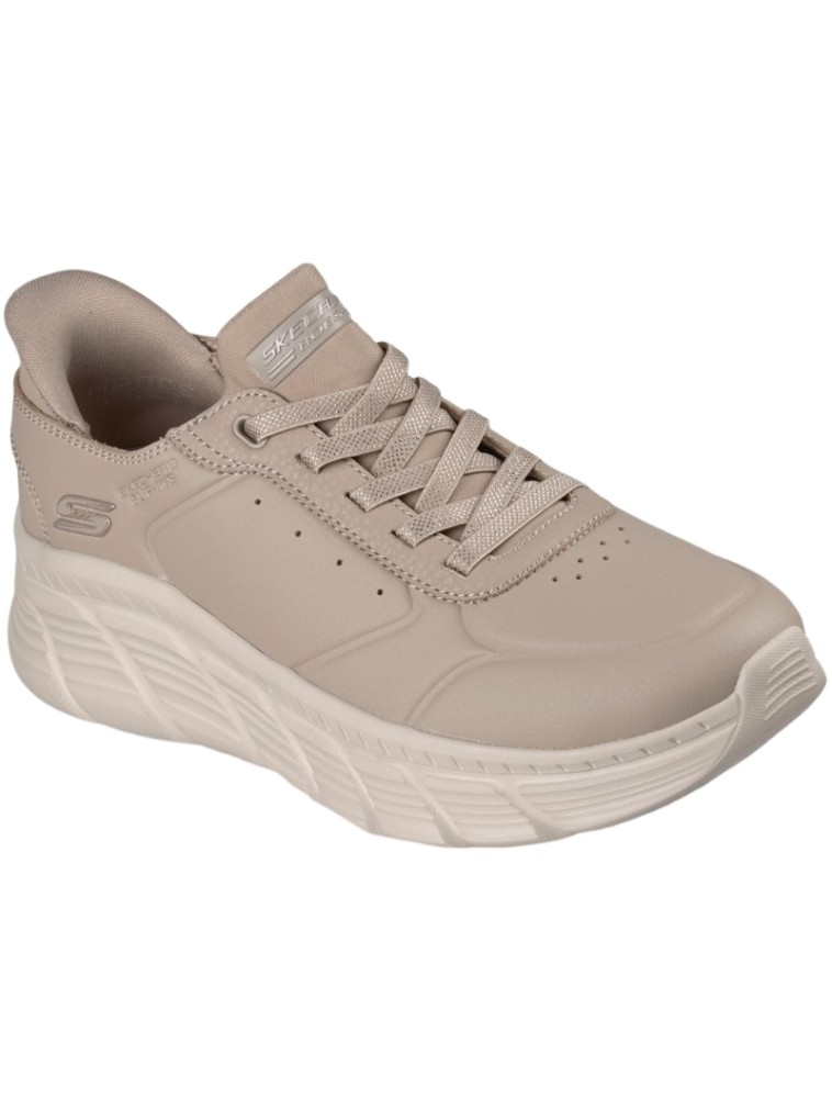 Deportivas Slip-In Piel Bobs Flex Skechers 2