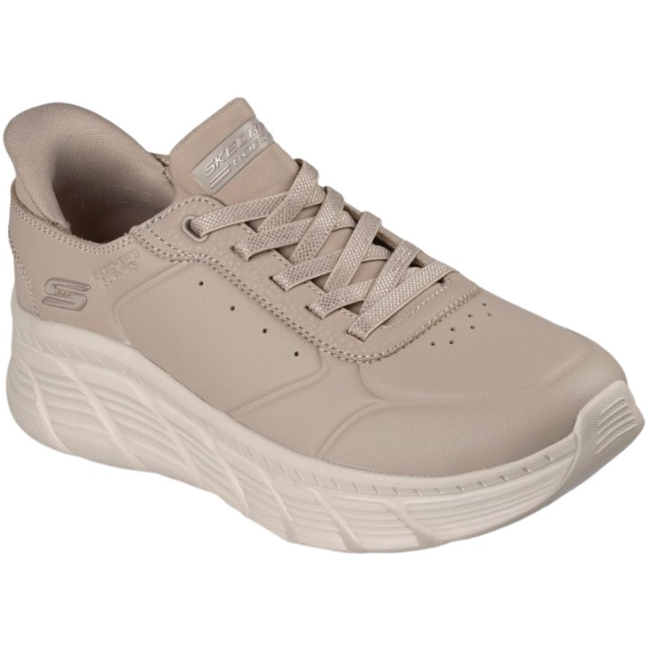 Deportivas Slip-In Piel Bobs Flex Skechers