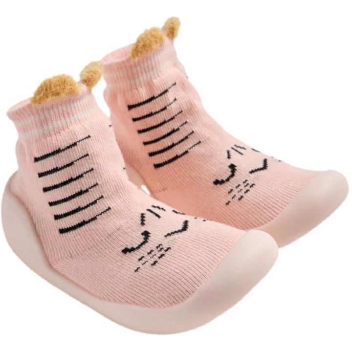 Calcetin Barefoot Primeros Pasos Gatito GIOSEPPO