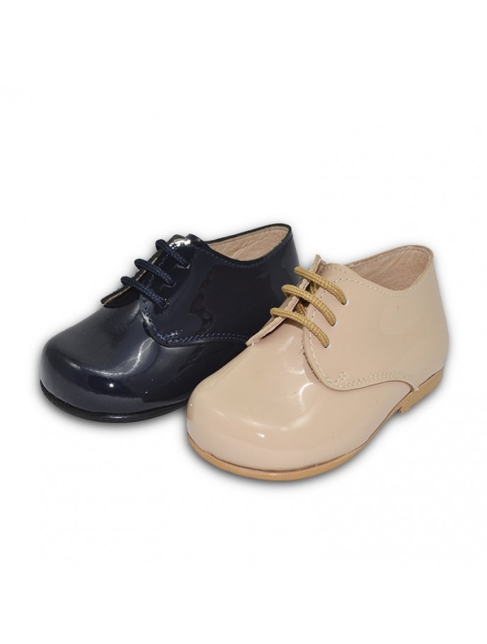 Zapato blucher en piel