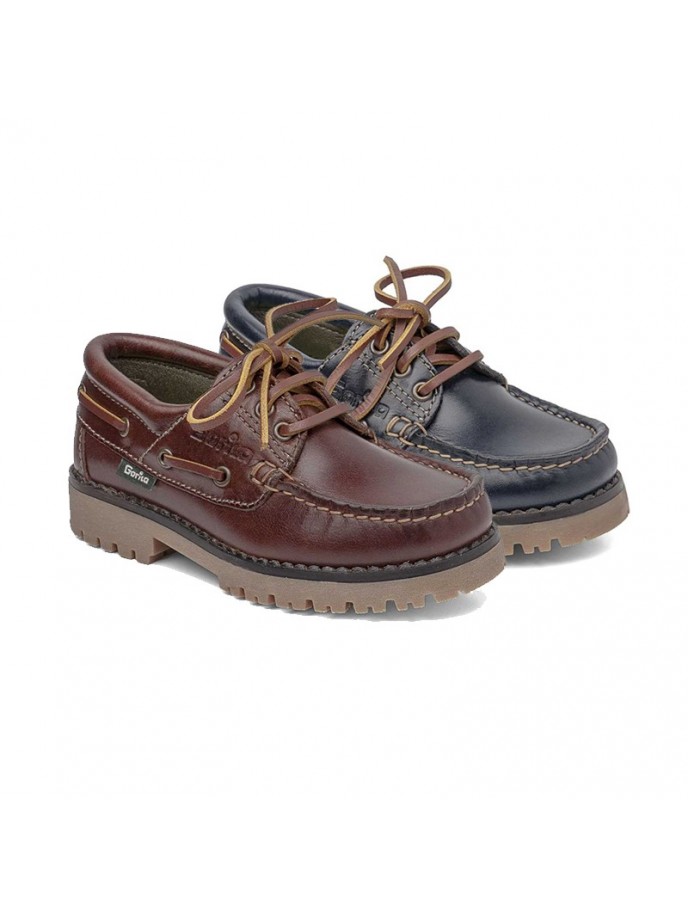 nautico tipo timberland gorila con