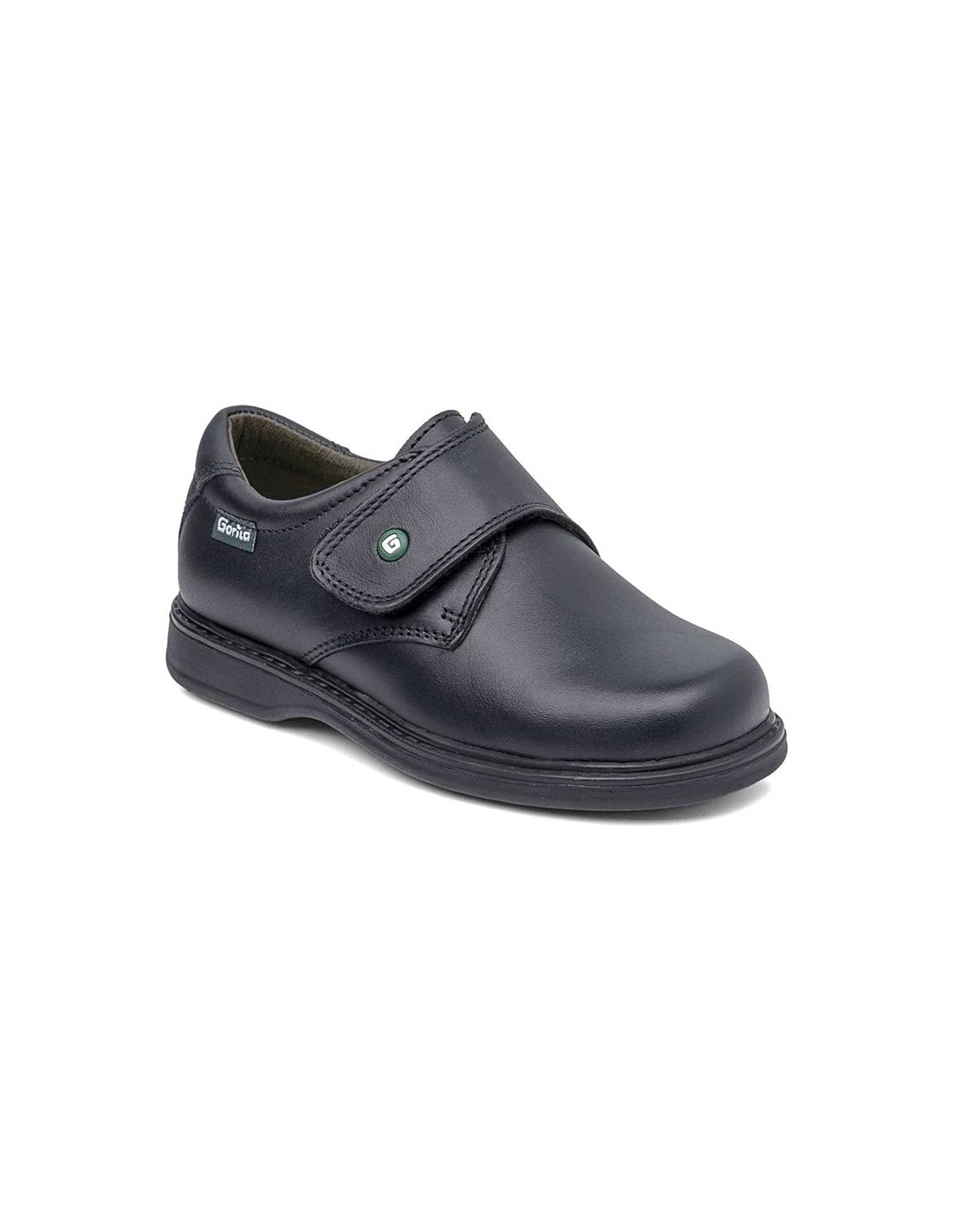 ZAPATO COLEGIAL NIÑOS CON TIRA ADHERENTE GORILA