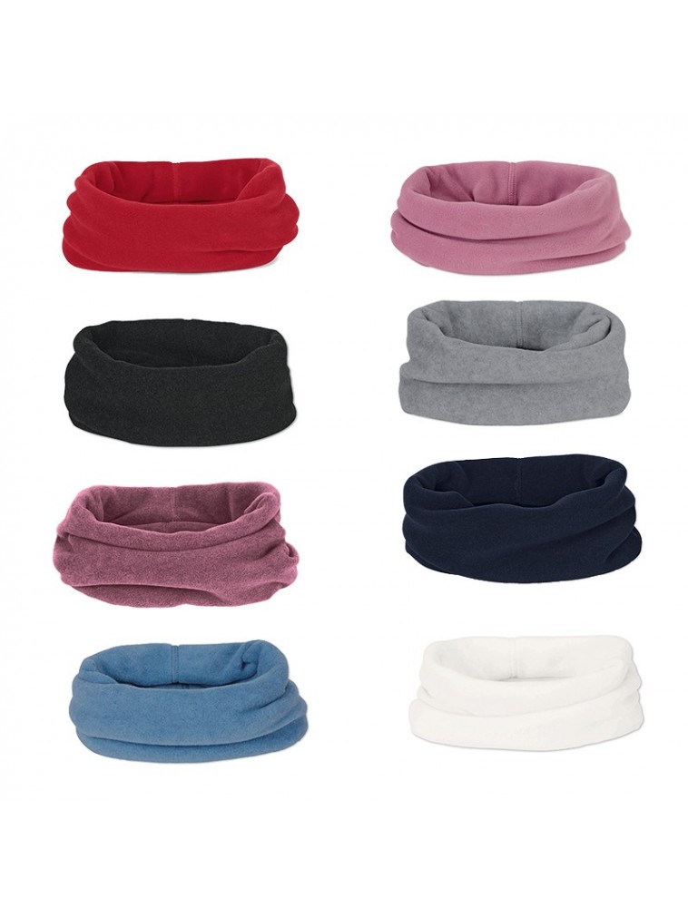 Cuello braga o buff de tejido polar para ninos y adultos