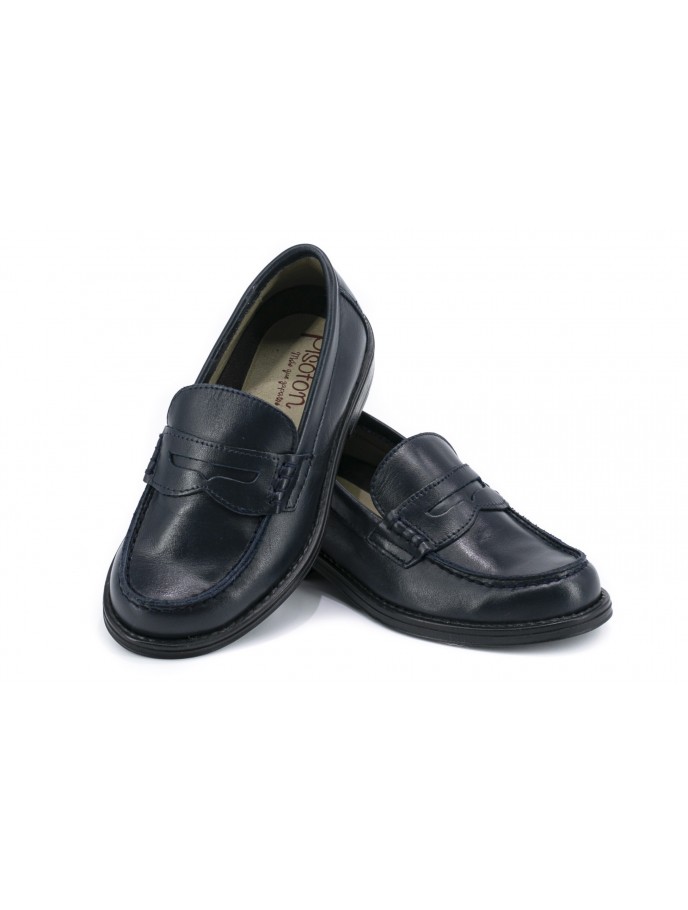 MOCASIN PIEL CLASICO ANTIFAZ COLEGIAL