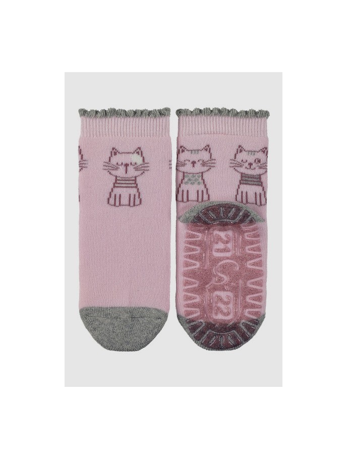 calcetín antideslizante 8142206 gatita sterntaler