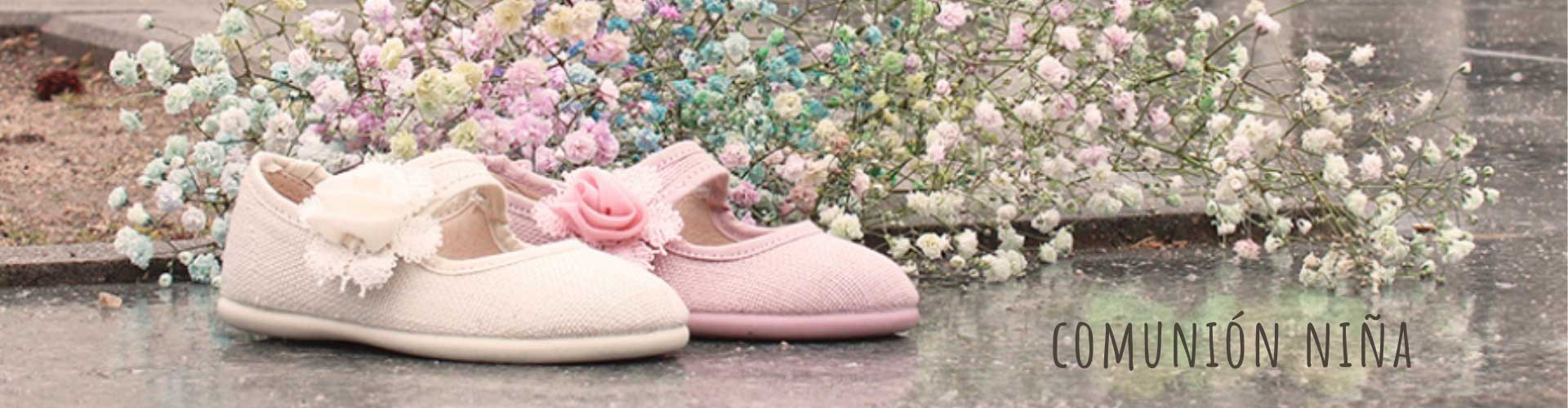 Zapatos de comunión para niña temporada