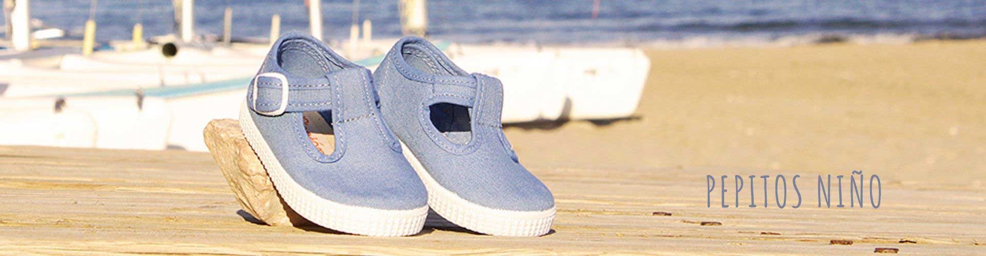 Zapatos pepitos e ingleses para niños