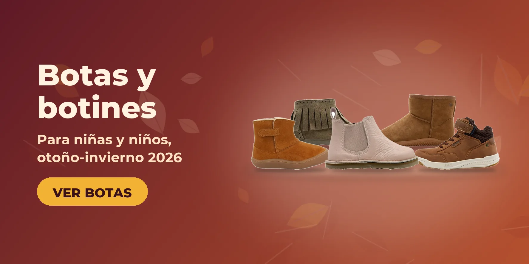 Botas y botines de otoño-invierno