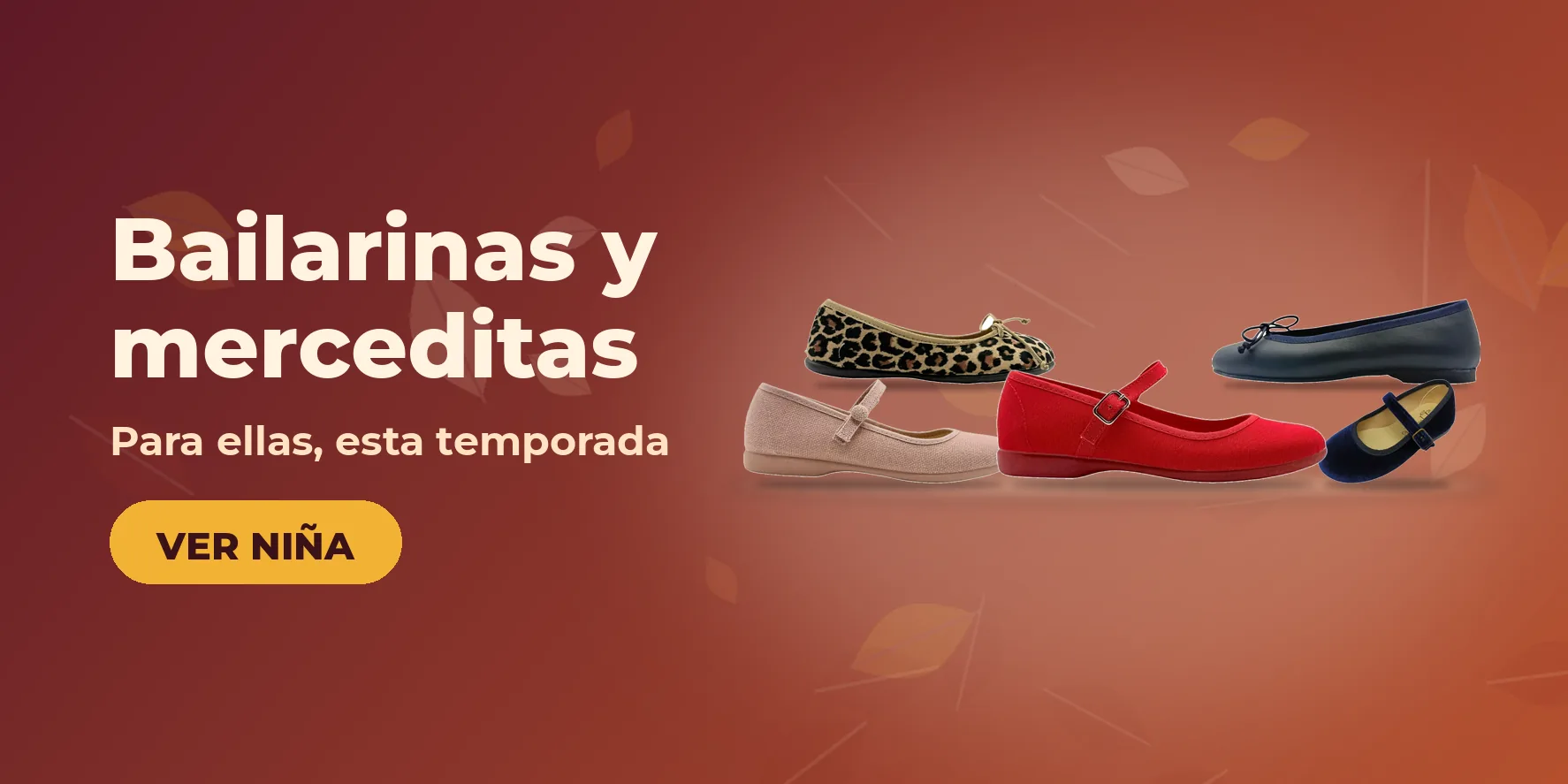 Bailarinas y merceditas de niña